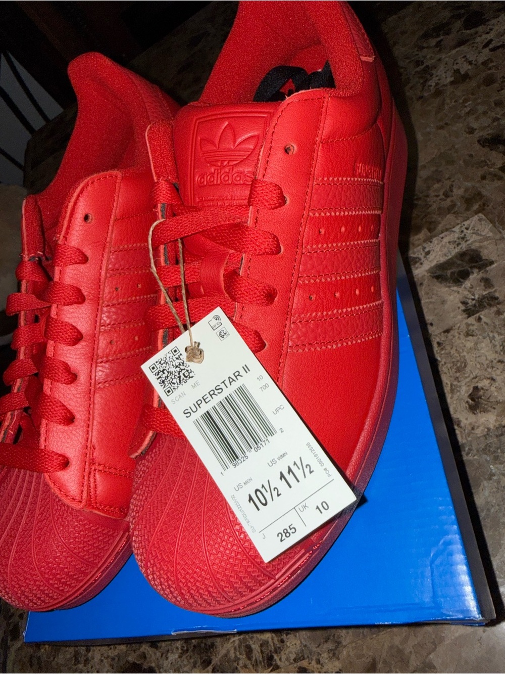 adidas Red Superstar II Men's Sneakers